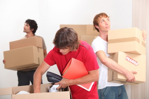 Removals van service for flats and offices in London