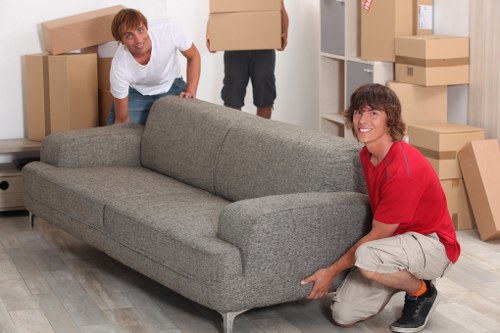 Professional team handling a house move complaint process carefully